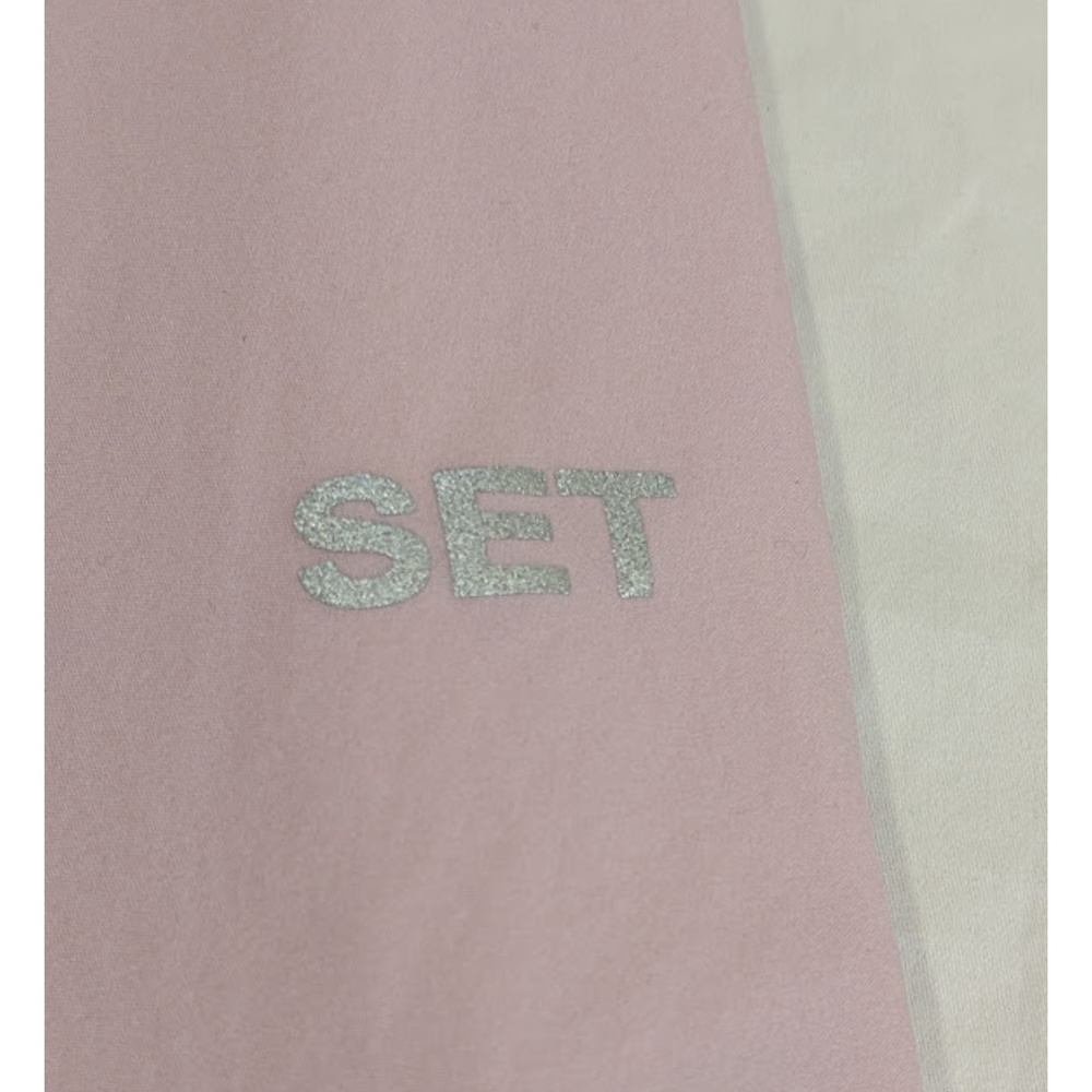 SET Active Pink Tennis Skort Athleisure Pilates Balletcore Workout Skirt M - Picture 4 of 10